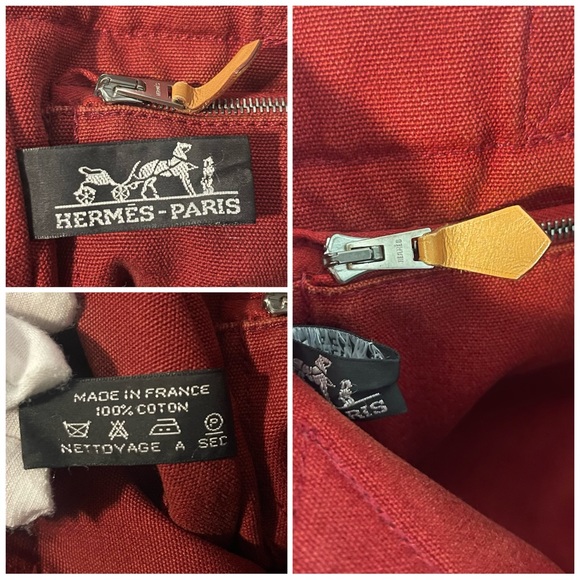 Hermes Fourre Tout PM Canvas Tote Handbag - Picture 17 of 17